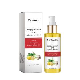 OCEAURA Lemongrass Moisturizing Body Oil, 60 ml (Option: 60 ml)